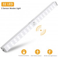 32LED Lights Night Sensing Cabinet Wardrobe Closet 3AAA battery Wireless Motion Sensor Led Light