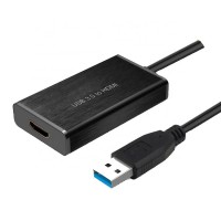 USB 3.0 to HDMI Converter Adapter Cable USB to HDMI External Video Card Multi Monitor Adapter for Windows 7/8/10 Laptop